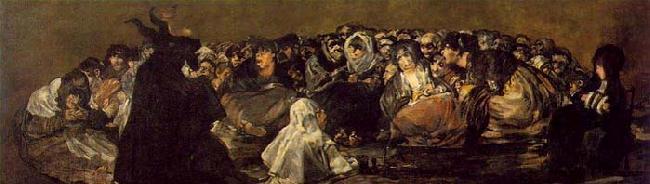 Francisco de goya y Lucientes Witches Sabbath